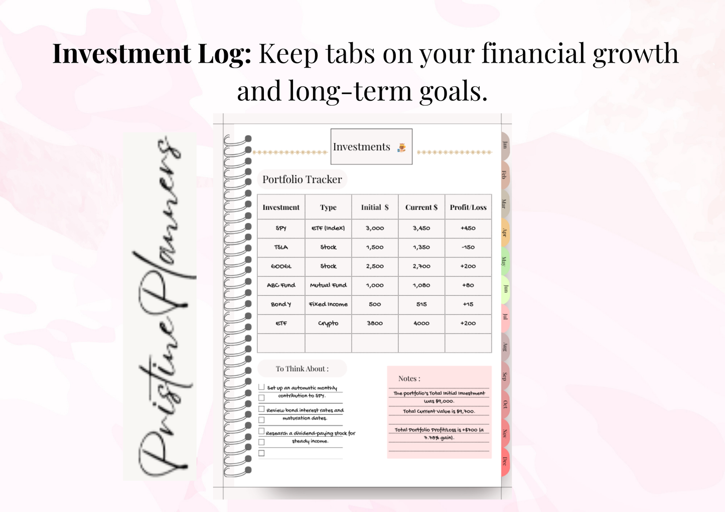 Complete Yearly Digital Planner | Finance, Wellness, Travel & More